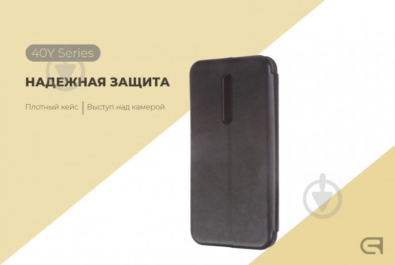 Чохол-книжка Armorstandart 40Y Case Black (ARM55339) для Xiaomi Mi 9T - фото 3