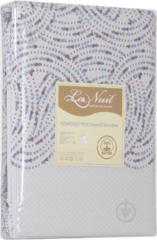 Комплект постельного белья Lily 2,0 бело-фиолетовый La Nuit - фото 6