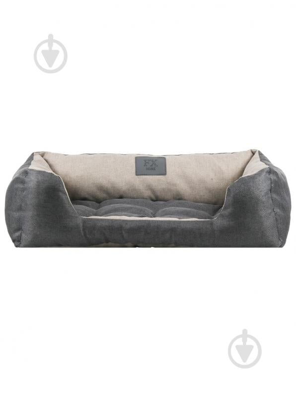 Лежак FX home Mальмо 60х40х18 см, бежево-сірий - фото 3 Лежак FX home Mальмо 60х40х18 см, бежево-сірий - фото 3