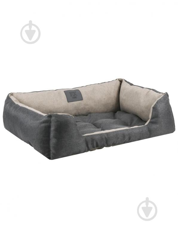 Лежак FX home Mальмо 60х40х18 см, бежево-сірий - фото 5 Лежак FX home Mальмо 60х40х18 см, бежево-сірий - фото 5