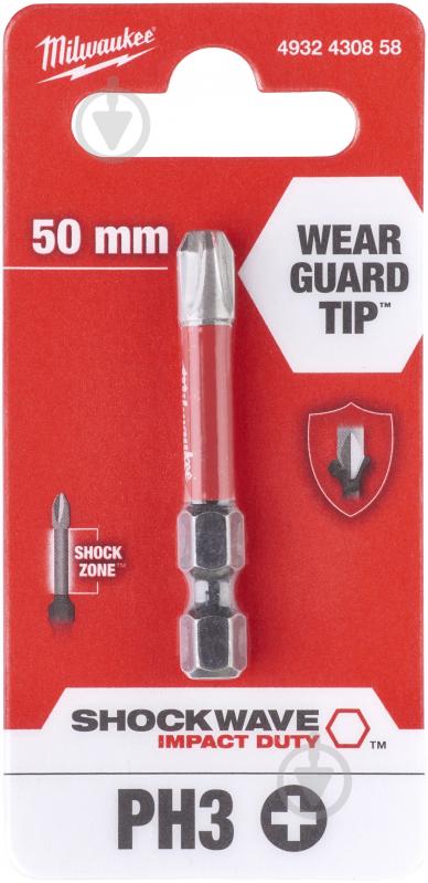 Бита Milwaukee PH3 1 шт. 4932430858 - фото 1