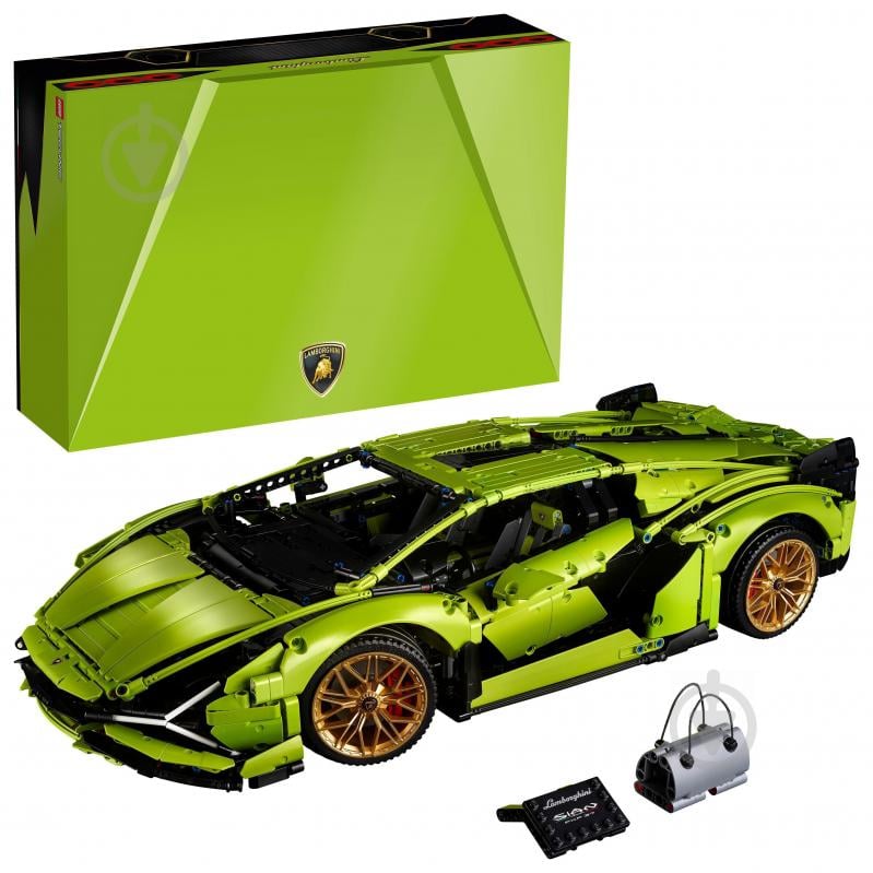 Конструктор LEGO Technic Lamborghini Sian FKP 37 42115 - фото 12