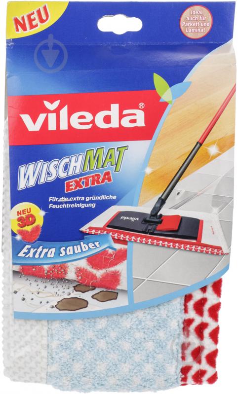 Змінна насадка до швабри Vileda Wisch-mat Extra 40 см - фото 3