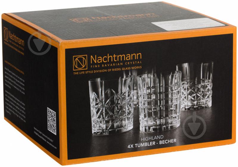Набір склянок для віскі Highland 345 мл 4 шт. 21200 Nachtmann - фото 3
