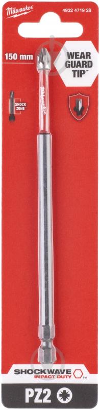 Бита Milwaukee PZ2 1 шт. 4932471928 - фото 1