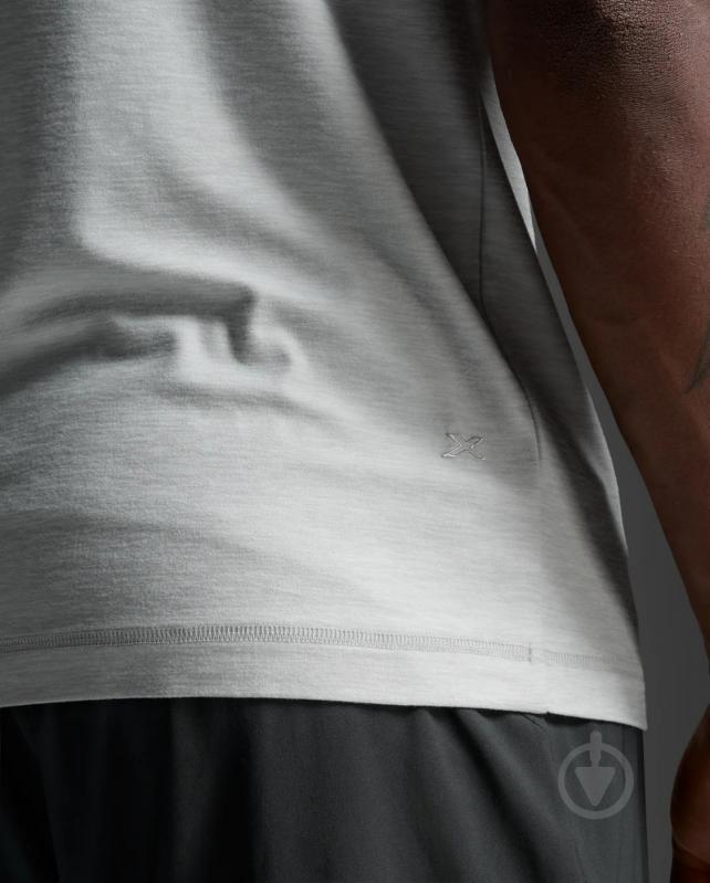 Майка 2XU Signature Soft Jersey Tee MR7544a_HBM/HBM р.2XL сірий - фото 6