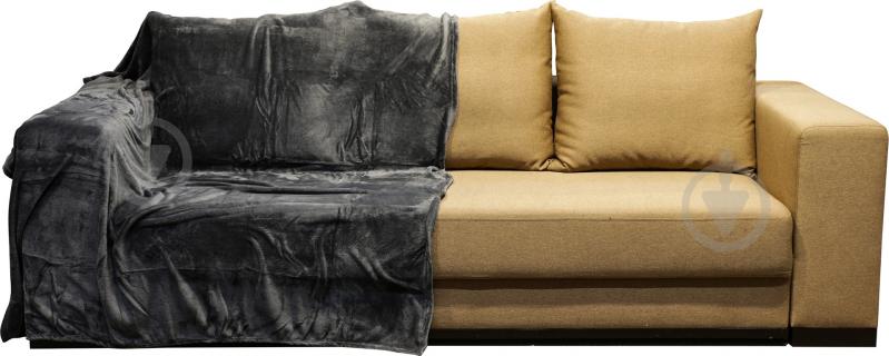 Плед Basic 160x200 см темно-серый La Nuit - фото 1