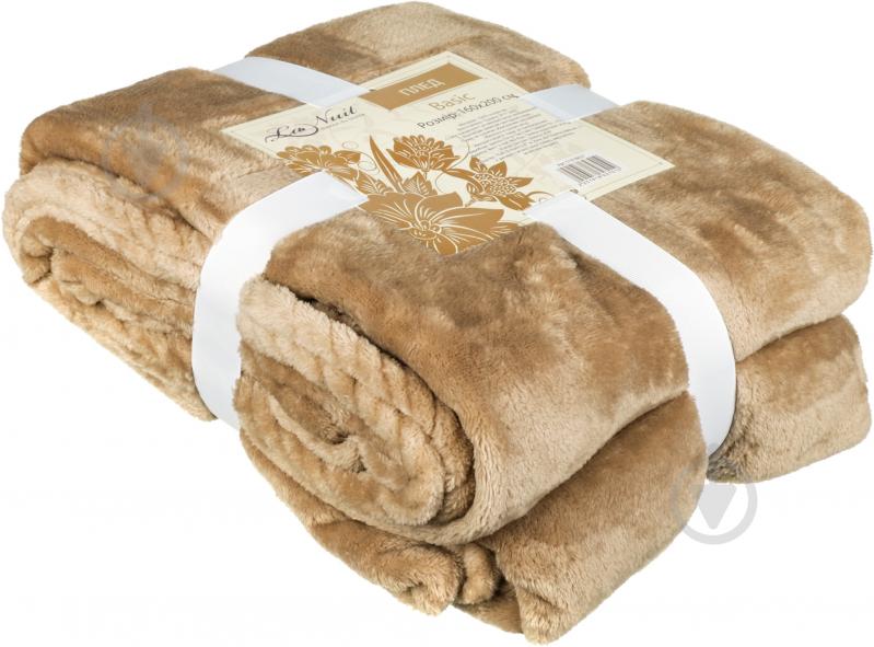 Плед Basic 160x200 см бежевый La Nuit - фото 3