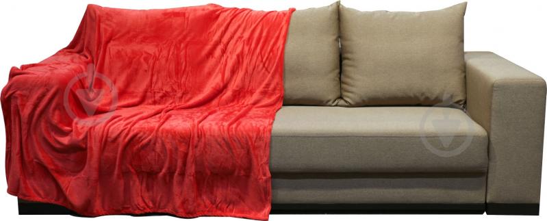 Плед Basic 160x200 см красный La Nuit - фото 1