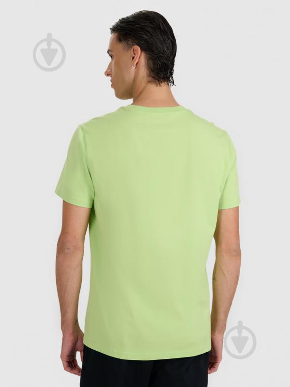 Футболка 4F TSHIRT M3128 4FWAW25TTSHM3128-42S р.L зелений - фото 2 Футболка 4F TSHIRT M3128 4FWAW25TTSHM3128-42S р.L зелений - фото 2