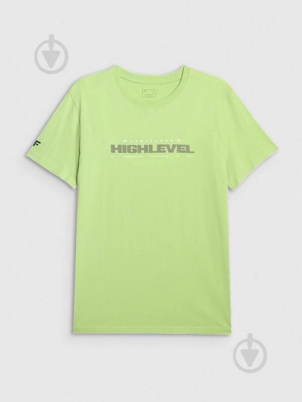 Футболка 4F TSHIRT M3128 4FWAW25TTSHM3128-42S р.L зелений - фото 6 Футболка 4F TSHIRT M3128 4FWAW25TTSHM3128-42S р.L зелений - фото 6