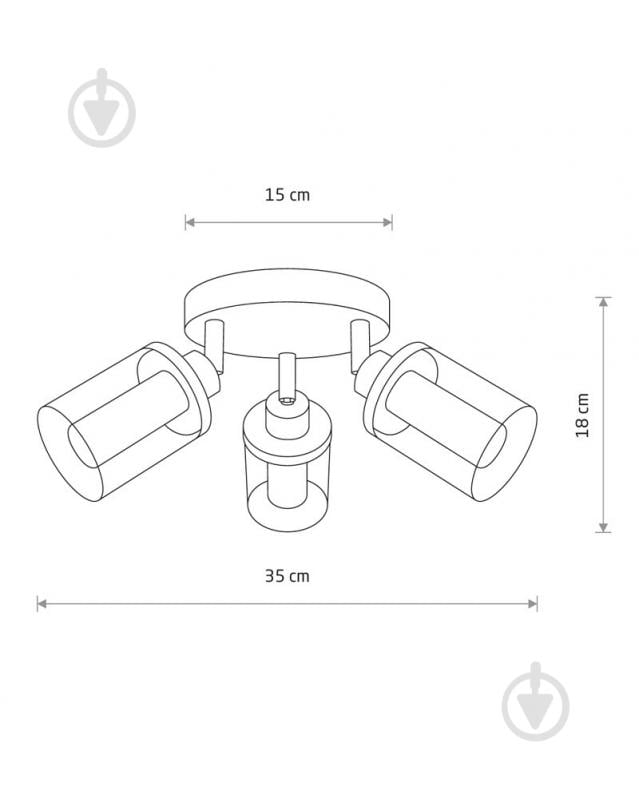 Люстра потолочная Nowodvorski 3xG9 8050 - фото 2