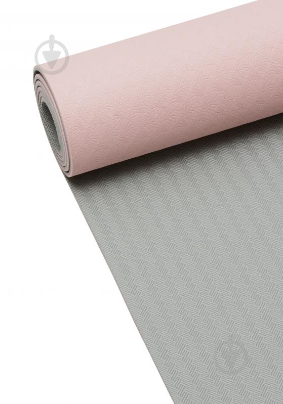 Коврик для йоги Casall AW2425 Yoga mat position 4 mm 183.0 х 61.0 х 0.4 см розовый - фото 2