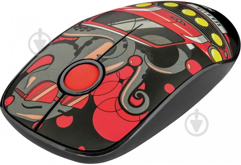 Мышь Trust Sketch Silent Click Wireless Red (23336) black/red (23336) - фото 3
