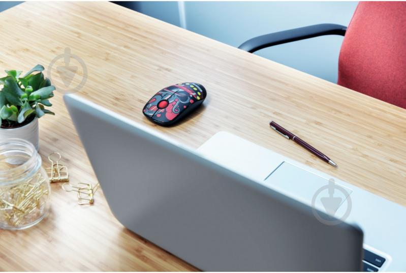 Мышь Trust Sketch Silent Click Wireless Red (23336) black/red (23336) - фото 12