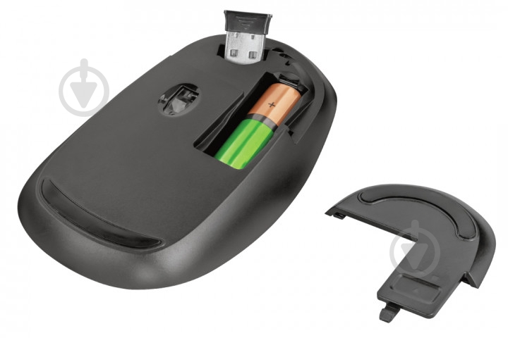 Мышь Trust Sketch Silent Click Wireless Blue (23335) black/blue (23335) - фото 5 Мышь Trust Sketch Silent Click Wireless Blue (23335) black/blue (23335) - фото 5