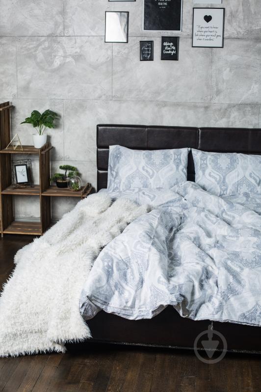 Комплект постельного белья Семейный серый Ecotton - фото 1
