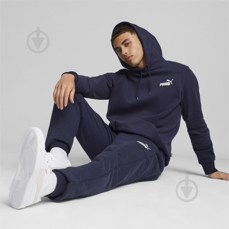 Спортивный костюм Puma FEEL GOOD HOODED SWEAT SUIT FL CL 67683606 р.S синий - фото 3