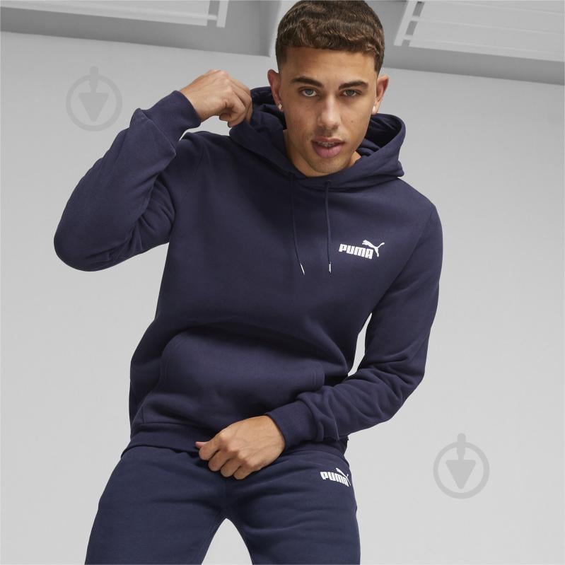 Спортивный костюм Puma FEEL GOOD HOODED SWEAT SUIT FL CL 67683606 р.S синий - фото 4