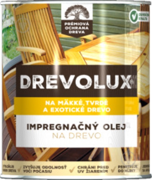 Масло Chemolak DREVOLUX прозрачная 0,6 л - фото 1 Масло Chemolak DREVOLUX прозрачная 0,6 л - фото 1