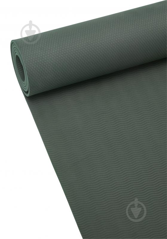 Коврик для йоги Casall AW2425 Yoga Mat Essential Balance 4mm 183.0 х 61.0 х 0.4 см зеленый - фото 2