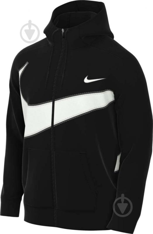 Джемпер Nike M NK DF FLC HD FZ ENERGY FB8575-010 р.XL черный - фото 7