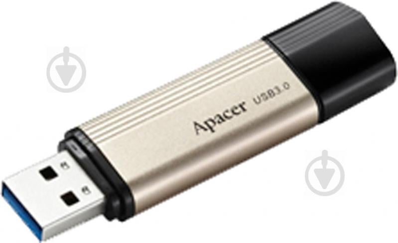 Флеш-пам'ять USB Apacer AH353 champagne 64 ГБ USB 3.1 gold (AP64GAH353C-1) - фото 2