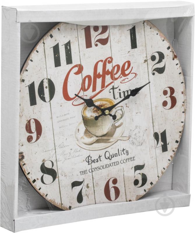 Часы настенные Coffe time 33,8 см 16AC37 - фото 4 Часы настенные Coffe time 33,8 см 16AC37 - фото 4