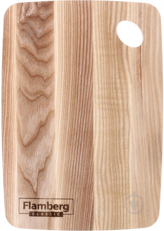 Доска кухонная Flamberg прямоугольная 26,5х18,5x1 см ясень - фото 1 Доска кухонная Flamberg прямоугольная 26,5х18,5x1 см ясень - фото 1