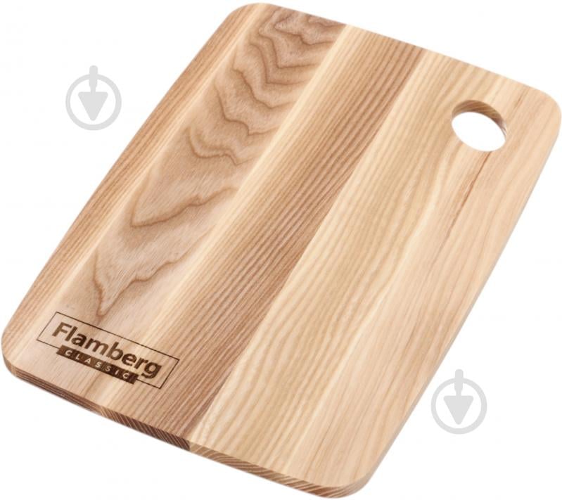 Доска кухонная Flamberg прямоугольная 26,5х18,5x1 см ясень - фото 2 Доска кухонная Flamberg прямоугольная 26,5х18,5x1 см ясень - фото 2