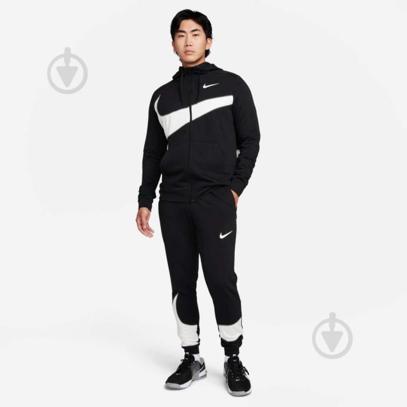 Штани Nike M NK DF FLC PANT TAPER ENERGY FB8577-010 р. S чорний - фото 7