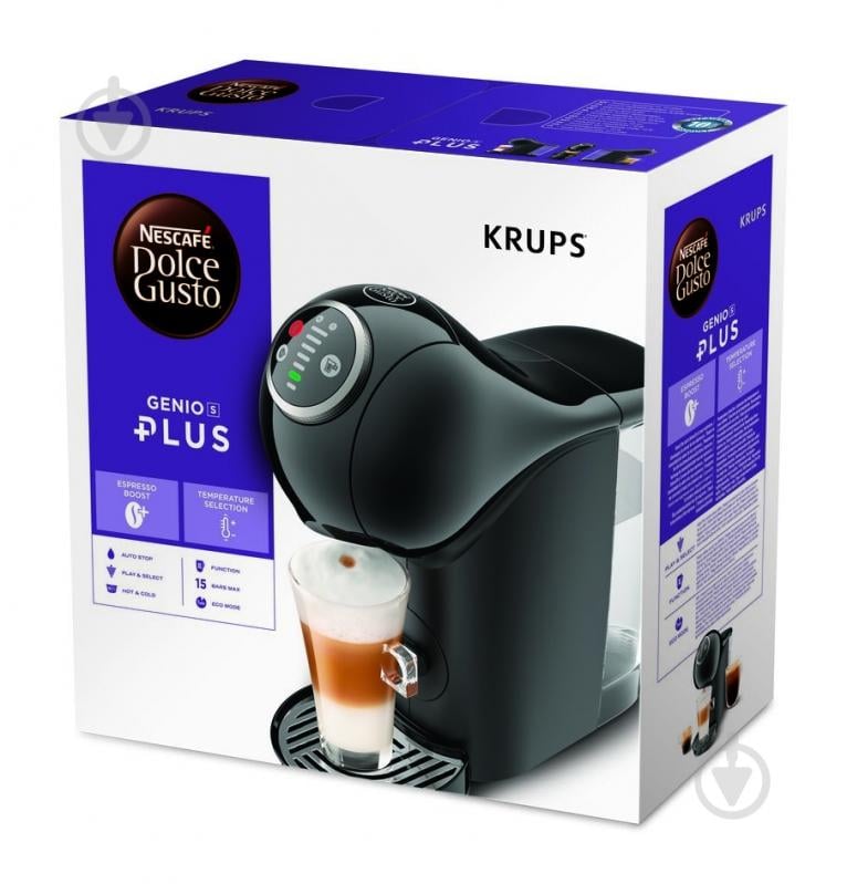 Кофеварка капсульная Krups Dolce Gusto KP340831 Genio S Plus - фото 9