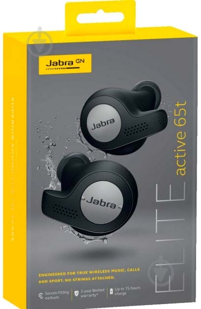 Навушники Jabra Elite 65t Active black - фото 7