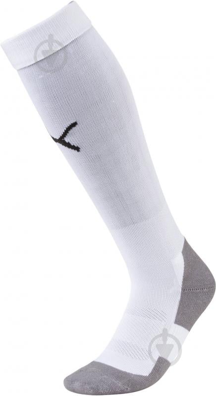 Гетры Puma Team LIGA Socks CORE 70344104 р.43-46 белый - фото 1