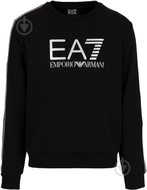 Свитшот EA7 JERSEY SWEATSHIRT 6HPM03-PJ3MZ-1200 р. M черный - фото 1