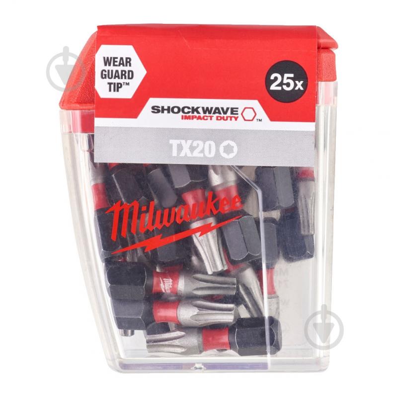 Бита Milwaukee Torx 25 шт. 4932430875 - фото 1