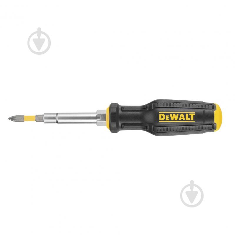 Викрутка-тримач біт DeWalt FULL FIT 6 Way з двома змінними бітами DWHT66569-0 - фото 4 Викрутка-тримач біт DeWalt FULL FIT 6 Way з двома змінними бітами DWHT66569-0 - фото 4