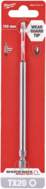Бита Milwaukee Torx 1 шт. 4932471573 - фото 1