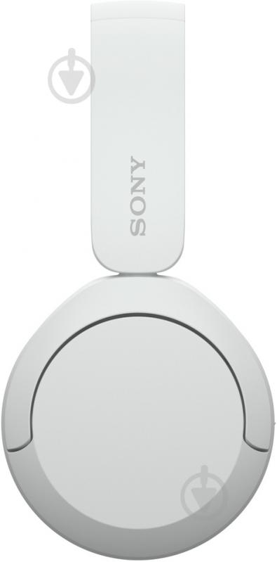 Навушники Sony On-ear BT 5.2 SBC AAC Wireless Mic white (WHCH520W.CE7) - фото 2