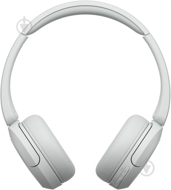 Навушники Sony On-ear BT 5.2 SBC AAC Wireless Mic white (WHCH520W.CE7) - фото 3