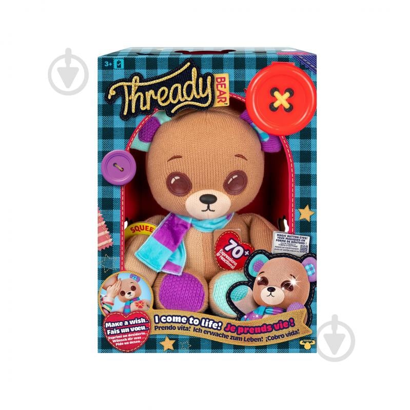 Іграшка інтерактивна Thready Bear Ведмедик Треді 123794 - фото 1