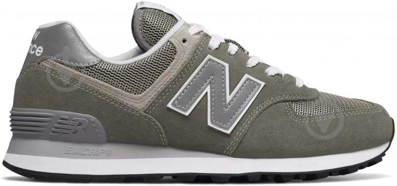 Кросівки жіночі демісезонні New Balance WL574EG р.40,5 сірі - фото 1