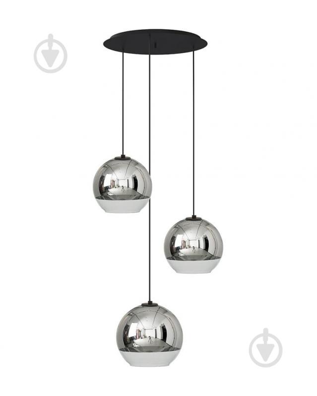 Люстра підвісна Nowodvorski Globe 3x60 Вт E27 хром 7607 - фото 1
