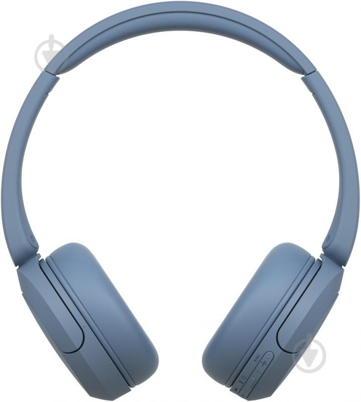 Навушники Sony On-ear BT 5.2 SBC AAC Wireless Mic blue (WHCH520L.CE7) - фото 3