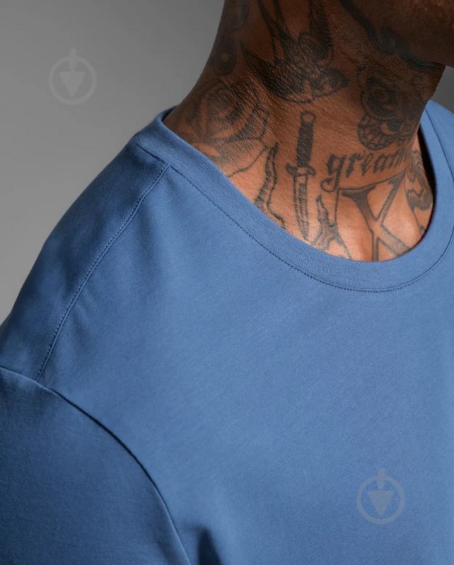 Майка 2XU Motion Cotton Flex Tee MR7427a_IND/IND р.M синий - фото 4