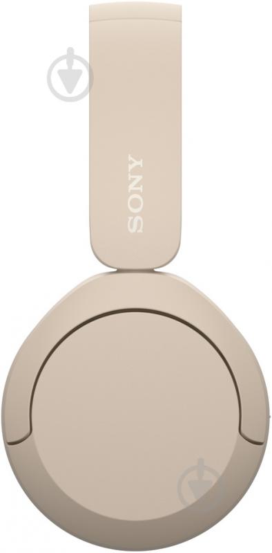 Наушники Sony On-ear BT 5.2 SBC AAC Wireless Mic beige (WHCH520C.CE7) - фото 2