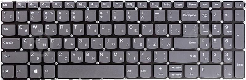 Клавіатура PowerPlant для ноутбуків LENOVO Ideapad 320-15 320-15ABR (KB310759) black - фото 1