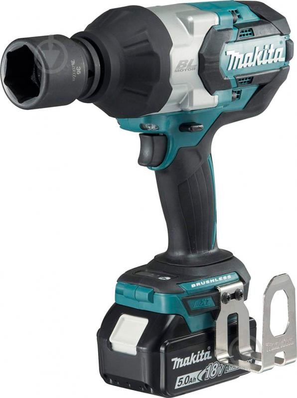 Гайковерт ударный аккумуляторный Makita DTW1001RTJ - фото 2