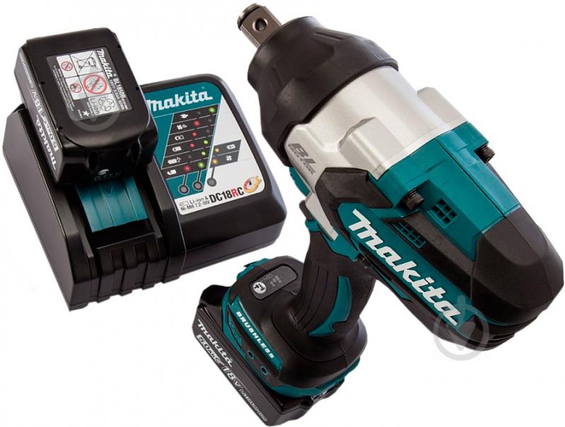 Гайковерт ударный аккумуляторный Makita DTW1001RTJ - фото 9