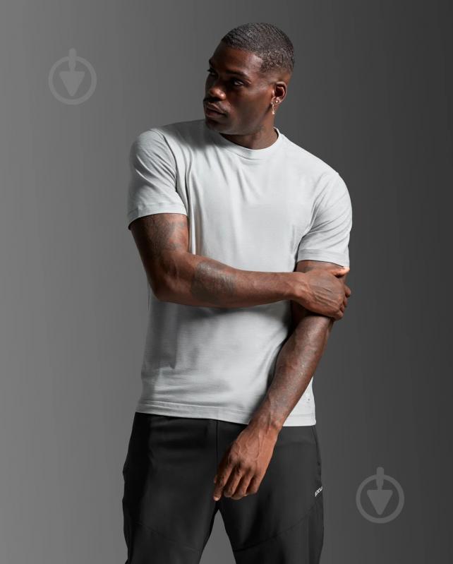 Майка 2XU Signature Soft Jersey Tee MR7544a_HBM/HBM р.M серый - фото 3 Майка 2XU Signature Soft Jersey Tee MR7544a_HBM/HBM р.M серый - фото 3